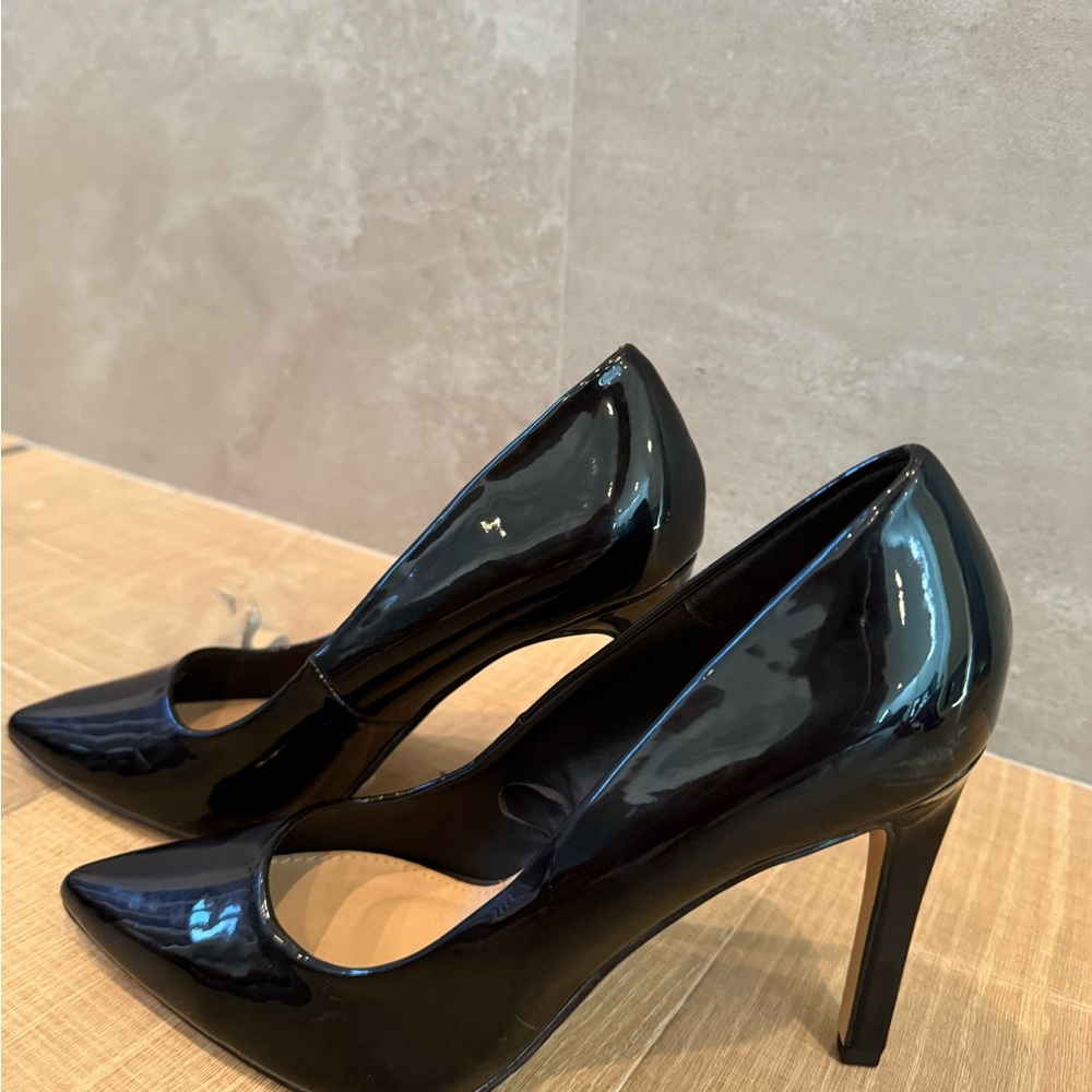 Forever 21 Black Patent Leather Heels